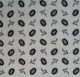 Boeren zakdoek - boontjes wit & zwart - 58 x 58 cm