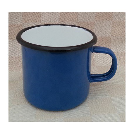 drinkmok - blauw - 8 cm