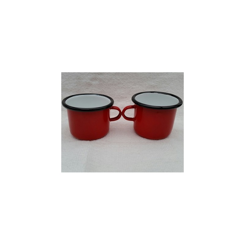 espresso kopje rood emaille drinkmokjes bekertjes kroesjes keukentje rood espresso kopje rood emaille drinkmokjes bekertjes kroesjes keukentje rood
