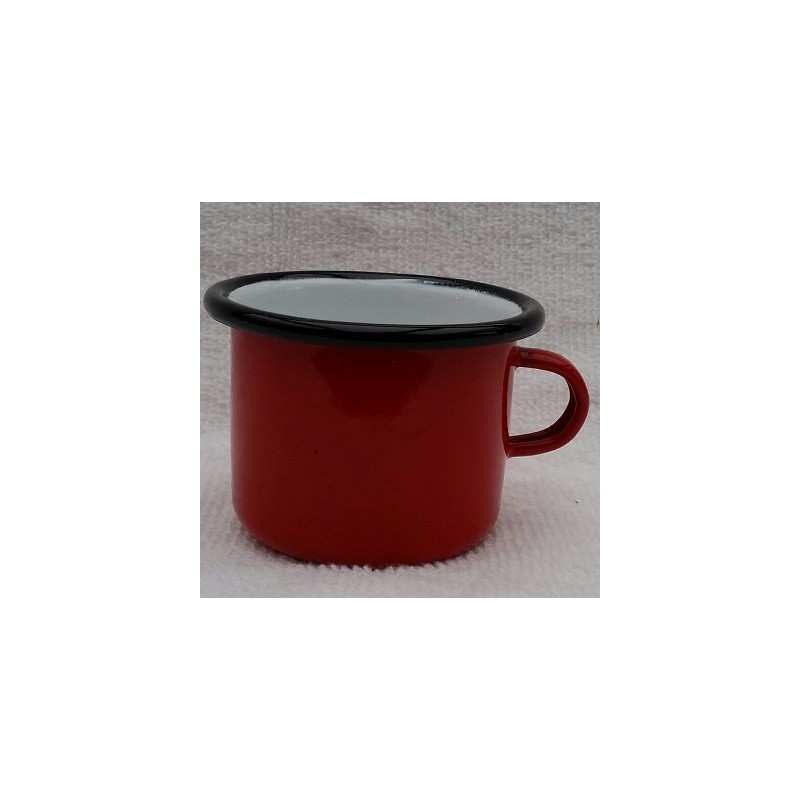 espresso kopje rood emaille drinkmokjes bekertjes kroesjes keukentje rood espresso kopje rood emaille drinkmokjes bekertjes kroesjes keukentje rood