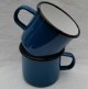 drinkmok - blauw - 8 cm