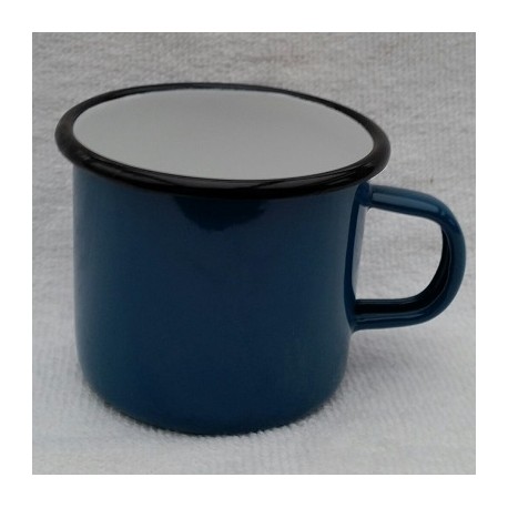 drinkmok - blauw - 8 cm