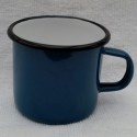 beschadigde - drinkmok - waterblauw - 8 cm
