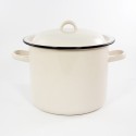 kookpan - creme - 8 liter