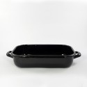 ovenschaal - zwart - 32cmx21cm - (nr. 2)