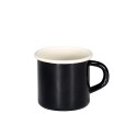 drinkmok - DEN HAAG - zwart & crème - 8 cm 