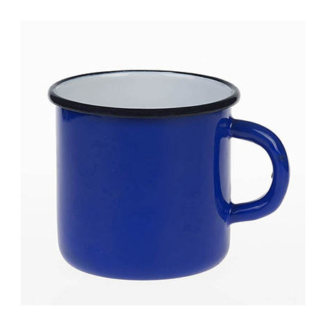 beker - blauw - 8 cm