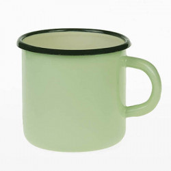 3 X Emaille Bekers - Drinkbekers Van Geëmailleerd Roestvrij Staal Theepot Koffiemok Voor Buiten En Camping 3 Delige Bekerset Vaatwasmachinebestendig