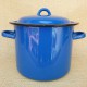 kookpan - blauw - 8 liter