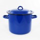 kookpan - blauw - 8 liter