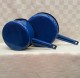 steelpan - blauw - 2,25 liter / 2250 ml