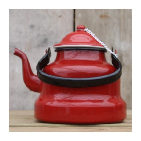 waterketel - rood - 1,75 liter