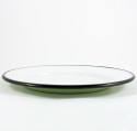 beschadigd - (diner) bord -mintgroen - 24 cm