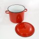 kookpan - rood - 6 liter