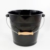 emmer - zwart & spikkeltjes - 12 liter