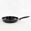 beschadigde - koekenpan - zwart - 28 cm - kunststof steel