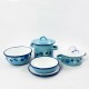 set - baby - blauw - 7 delig