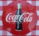 Reclamebord rond - Coca Cola - 13 cm doorsnede