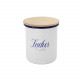 voorraadpot 'Sucker' - HOLLAND- wit met blauw -